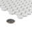 Gotham Penny Round White 9-3/4" x 11-1/2" Porcelain Mosaic Floor and Wall Tile-114212511