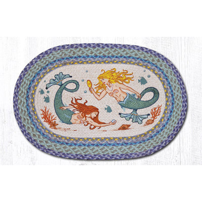  OP-386 Mermaids Oval Patch 20"x30"