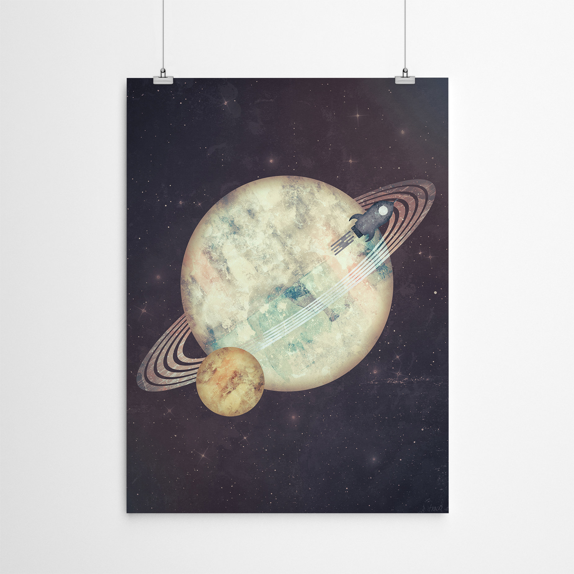 Metro Lane Exodus by Tracie Andrews - Poster Art Print | Wayfair.co.uk