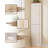 70.5’’ Tall Kitchen Pantry Cabinet With 2 Doors, Fluted Corner Cabinet For Kitchen, Dinning Room, Living Room, Bedroom-903705878