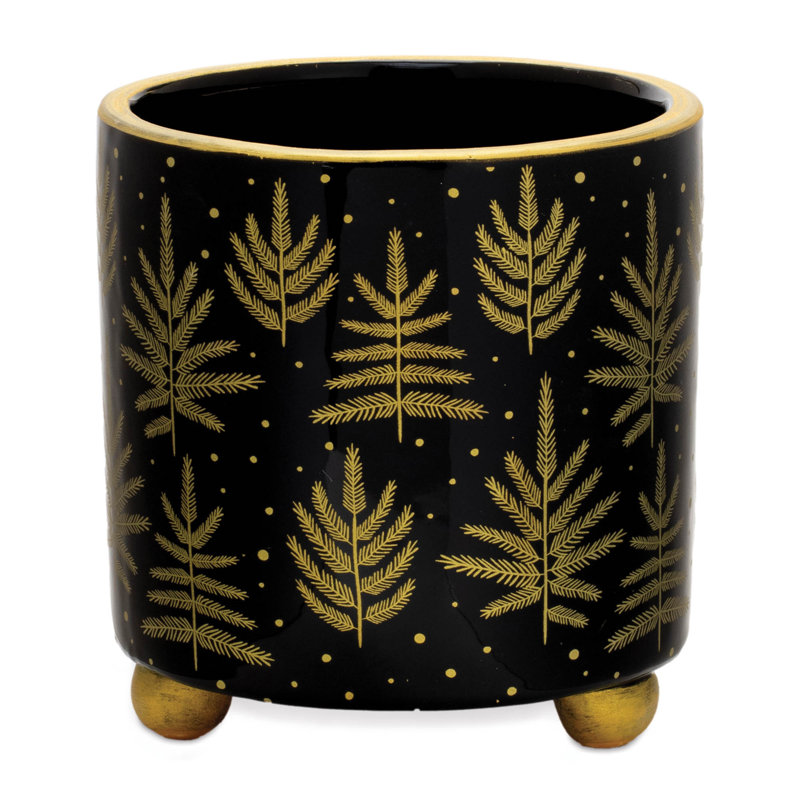Footed Pine Tree Planter