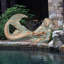Statue de sirène allongée «Life's a Beach»-49627700-49624648