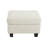Upholstered Ottoman, Beige
