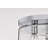 Lulia - 15 Inch Flush Mount - Polished Nickel with Clear Glass
