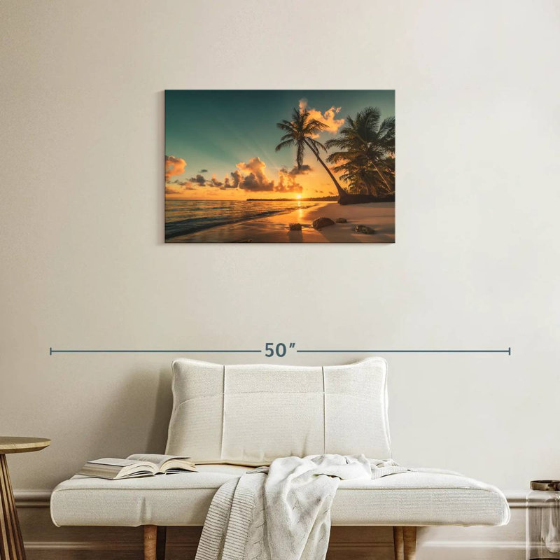 Palmier de Pointe Cana, H 20 po x l 30 po