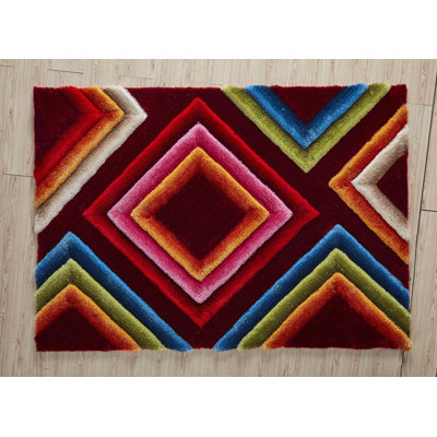 Tapis rouge à poils longs Corey-Leigh
