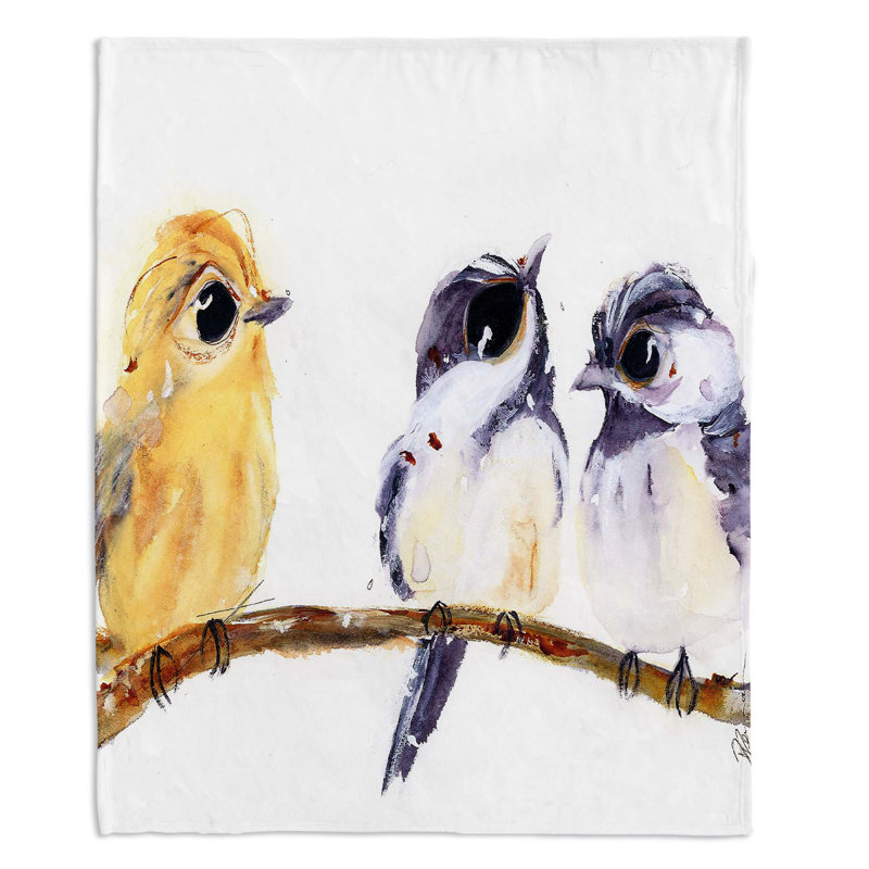 Hand Woven Throw Blanket, 51" x 60"