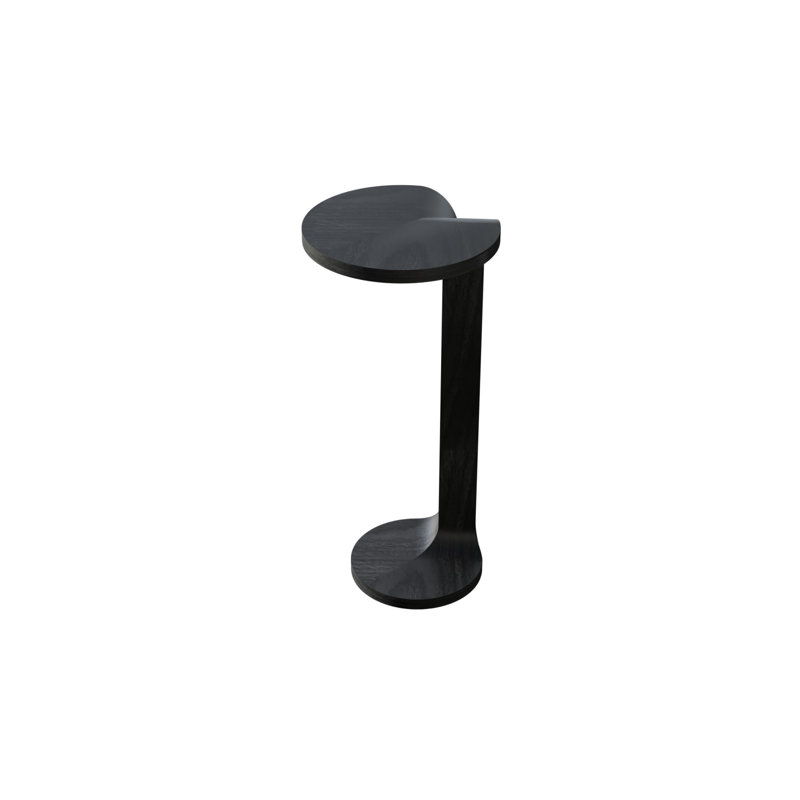 Bloom End Table, Charcoal