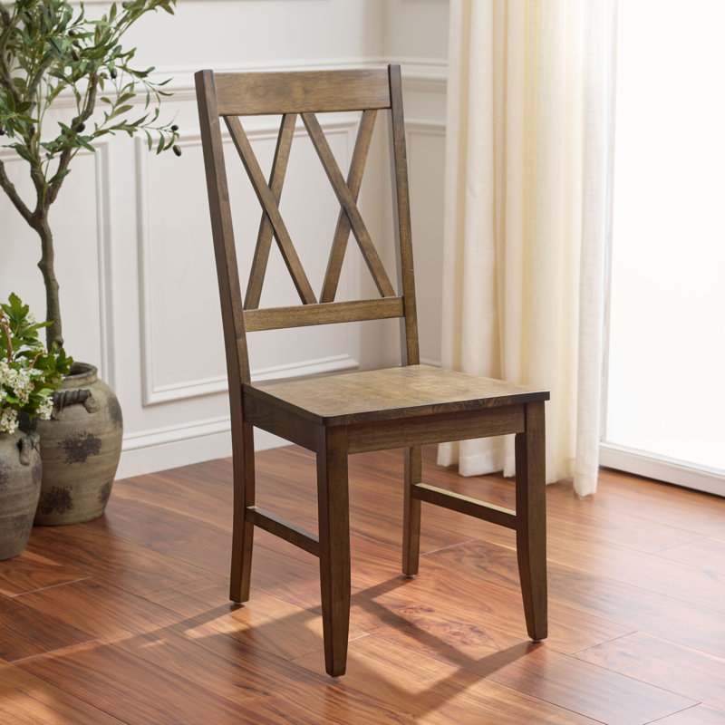 Chaise d'appoint Yelena, Chêne foncé