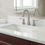 Double Handle Bathroom Sink Faucet with Drainer-154656675