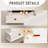 High Gross Floating Tv Stand,74? Solid Wood Wall Mounted Tv Console