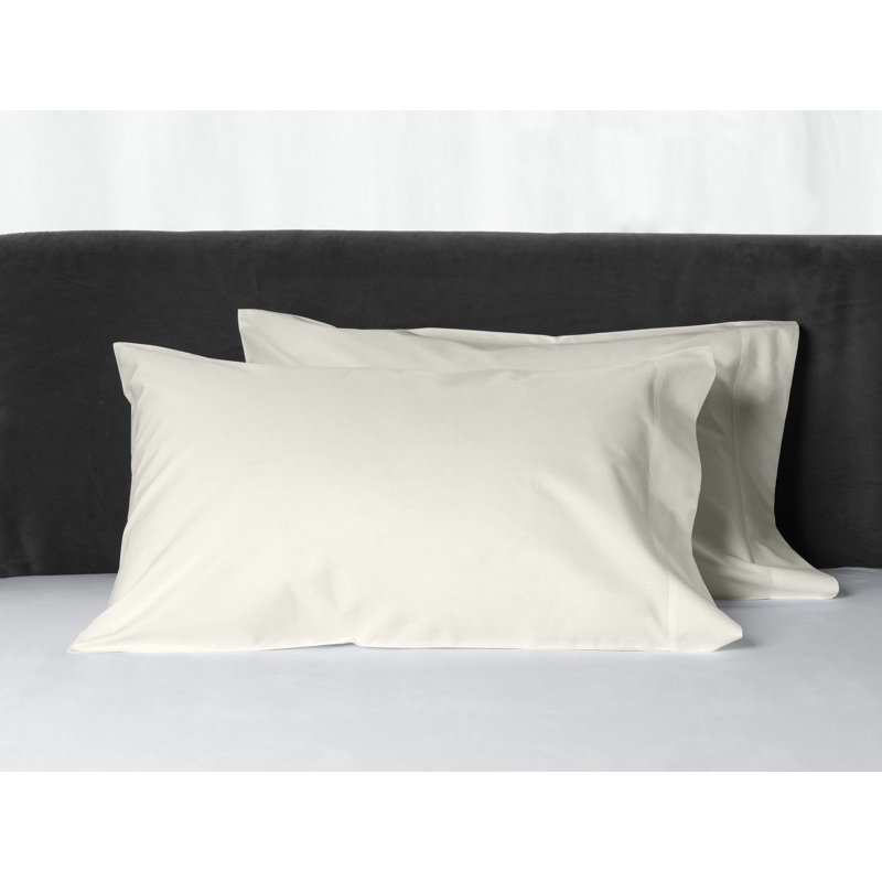 Lineare Pillow Case, Ivory, King Pillowcase