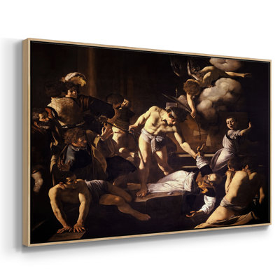 «The Martyrdom of Saint Matthew», 1599-1600 - Toile tendue avec châssis Caravage