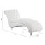 Chaise longue d'intérieur sans accoudoirs avec garniture cloutée Ricky