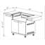 Performance XLT 62" Freestanding Grill Cart