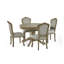 Tamkia 49cm H Polyester Upholstered Full Back Side Chair in Brown
