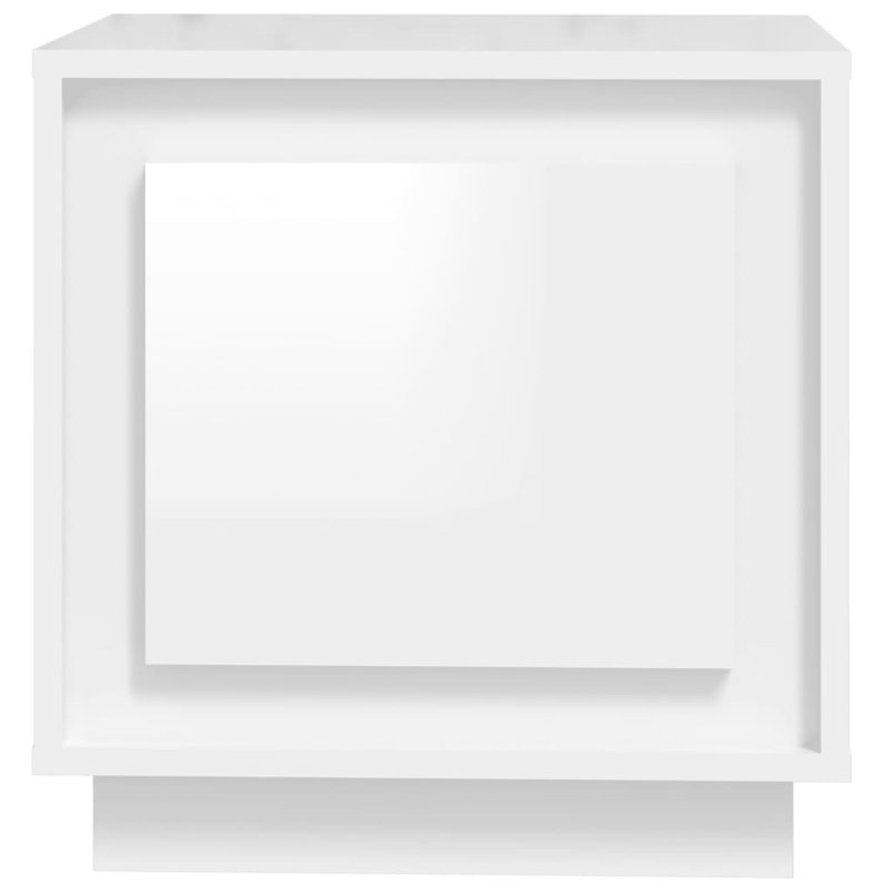 Shawntella 44 cm W Bedside Table, High Gloss White