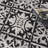 Minvydas Aloha  Geometric Black White Indoor/Outdoor Area Rug-1252232053