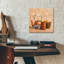  «Copper Kettle» par Marvindale, art mural en verre acrylique, 12 po x 12 po
