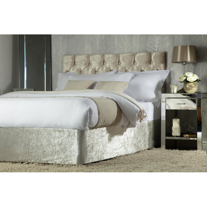 Tailored Wrap Around Bed Skirt, Single (3'), Champagne