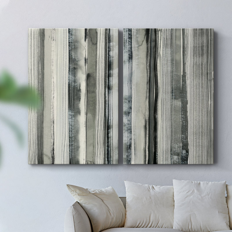 Differing Parallels I-Premium Gallery Wrapped Canvas -Ready to Hang, 60" H x 80" W