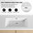 42" Freestanding Bathroom Vanity with Resin Sink-1801747466
