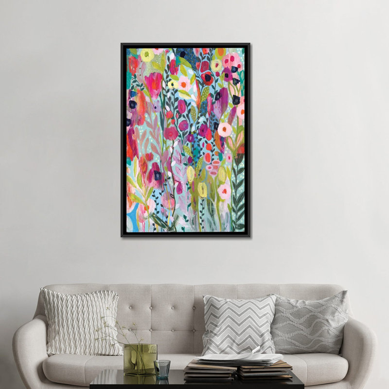 «Flow in the Divine», impression sur toile, H 26 po x l 18 po x P 1,5 po, Toile avec cadre noir