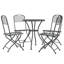 Andreias 4 - Person Patio Dining Set Round Table