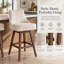 Tabouret de bar pivotant rembourré en bois massif Wasser avec siège en tissu-1018896989-1028883755-1018896978