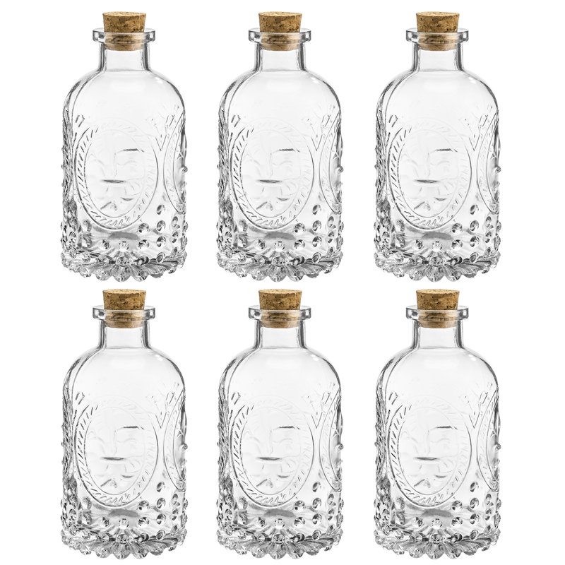 Glass Decorative Bottle, Clear