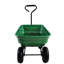 Chariot de jardin avec assemblage facile - pneu de 10 po, capacité de 300 lb, corps de 75 l, poignée de 180 degrés, herbe de pneu de 10 pouces, tour de 75 litres