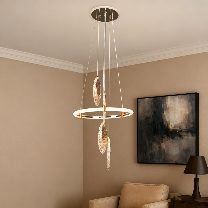 Luminaire suspendu 4 lumières Boho Coastal