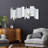 Brando Rectangular Zigzag Frameless Mirror