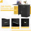 Bureau d'ordinateur pliable avec tiroir-877414694