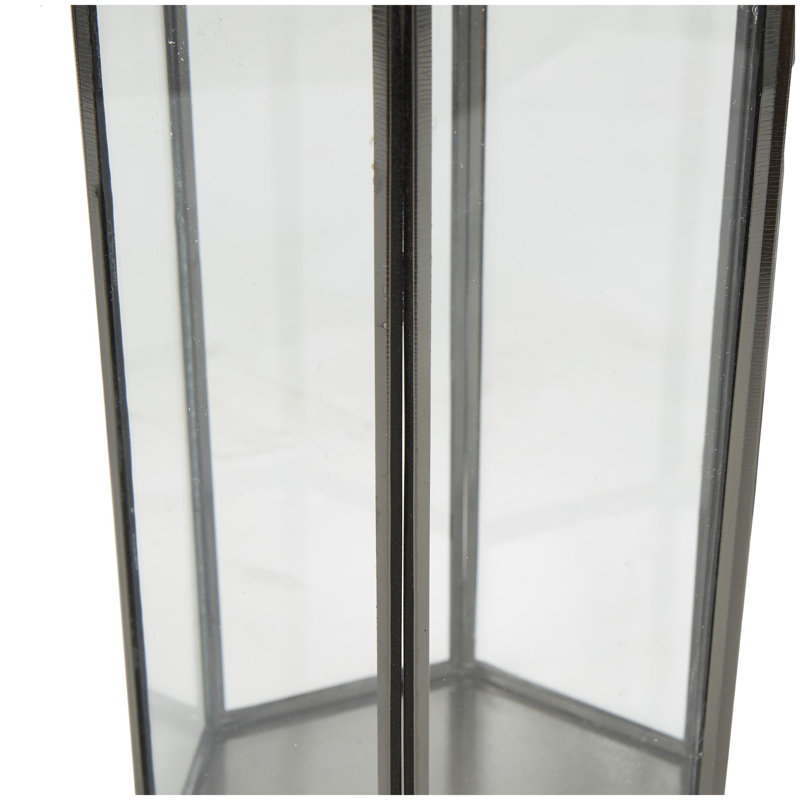 10.1'' H Glass Tabletop Lantern