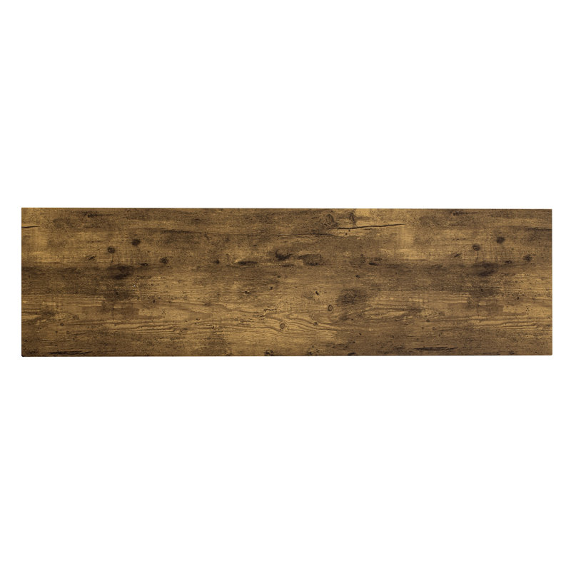 48'' Console Table, Distressed Brown