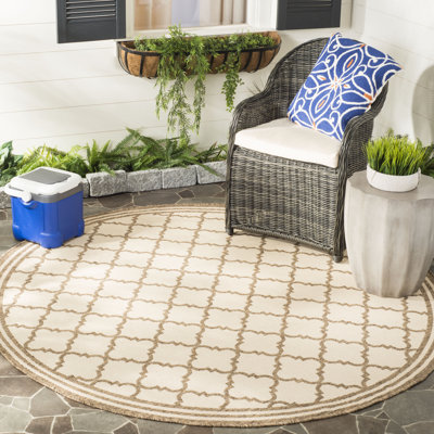 Adler Performance Geometric Indoor/Outdoor Area Rug