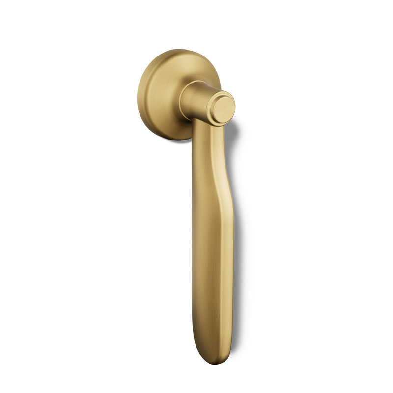 Tresham Trip Lever, Vibrant Brushed Moderne Brass