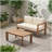 GENSER LOVESEAT & COFFEE TABLE