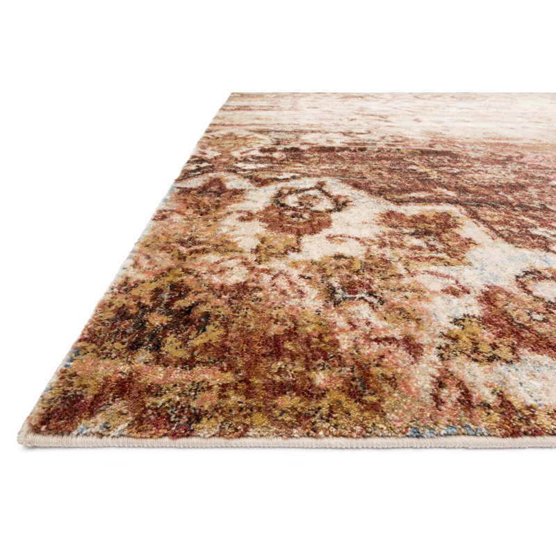 Goggin Oriental Indoor Rug, Rectangle 2'7" x 4'