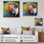 Perroquet tropical au paradis III - animaux, impressions sur toile-1396973792-1396973793