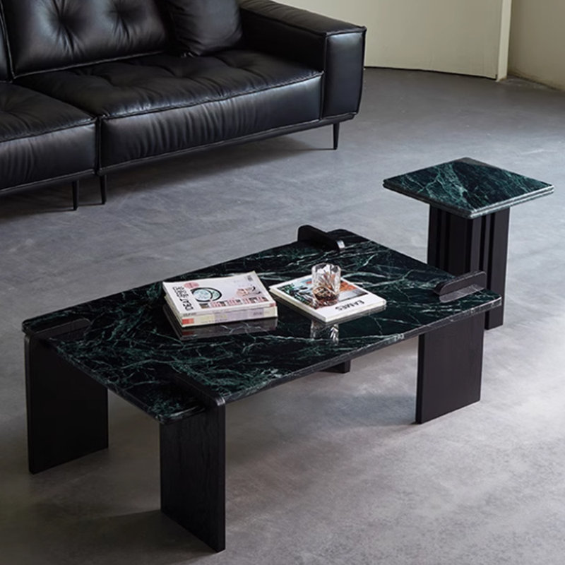 Table basse simple au design léger et luxueux, H 15,74 po x L 47,24 po x l 27,55 po