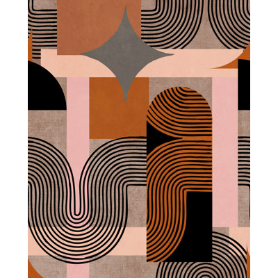 Revival (Mid Century Modern) Geometric Wallpaper Roll