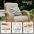 Aksha Outdoor Wicker Patio Rocking Chair with Cushions-692970290-695592905