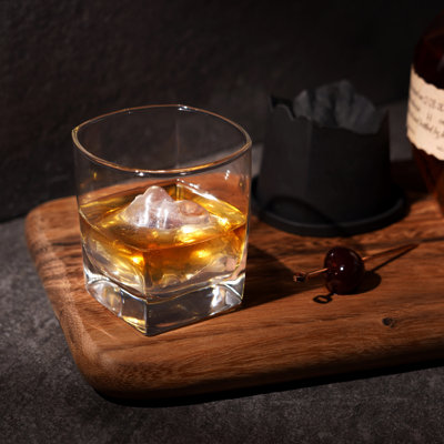 Glacier Mountain Ice Mold with Glass Set