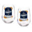 Ensemble de 2 verres à vin sans pied 17 oz Milwaukee Brewers 2026 World Series