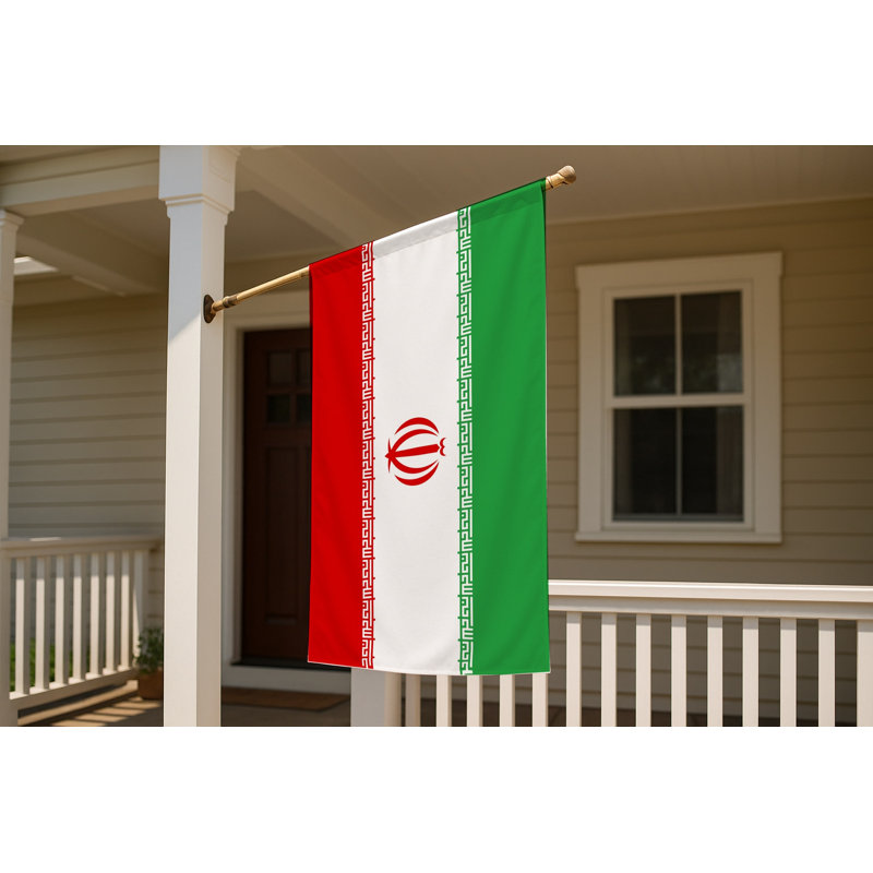 Drapeau de l'Iran - drapeau extérieur