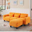Canapé à accoudoirs arrondis 84,6 po Eibe-1341387800