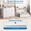 Lit escamotable convertible Queen avec tiroirs de rangement, station USB et matelas inclus