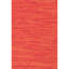 India Hand Loomed Cotton Modern Area Rug in Orange-228060944